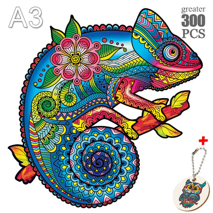 Wooden Animal Puzzle Kit