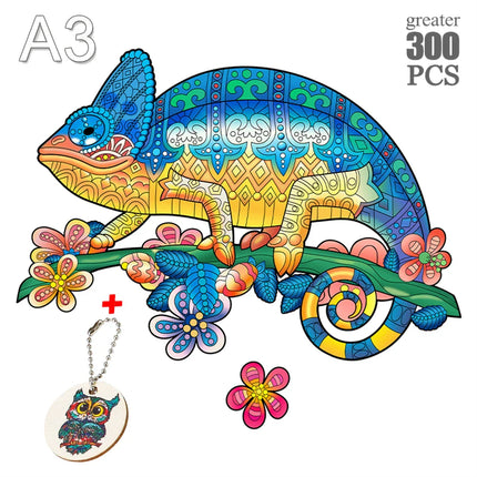 Wooden Animal Puzzle Kit