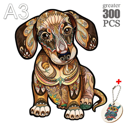 Wooden Animal Puzzle Kit