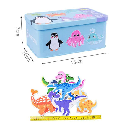 Wooden Animal Puzzle Set