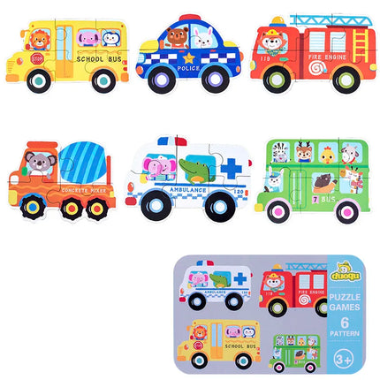 Wooden Animal Puzzle Set