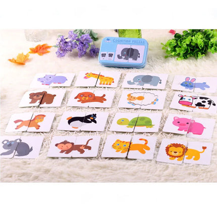 Wooden Animal Puzzle Set