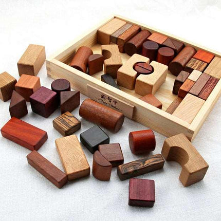 Wooden Building Blocks