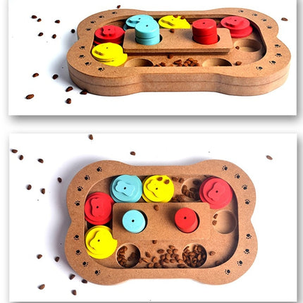 Wooden Puzzle Toy for Dogs