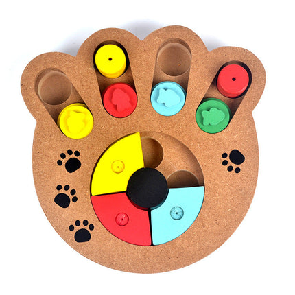 Wooden Puzzle Toy for Dogs