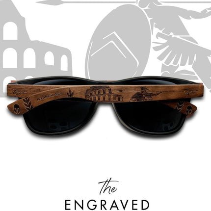 Eyewood | Engraved wooden sunglasses - Gladiator