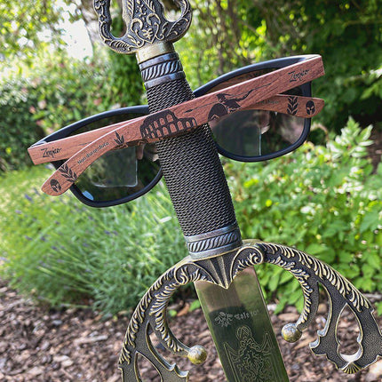 Eyewood | Engraved wooden sunglasses - Gladiator