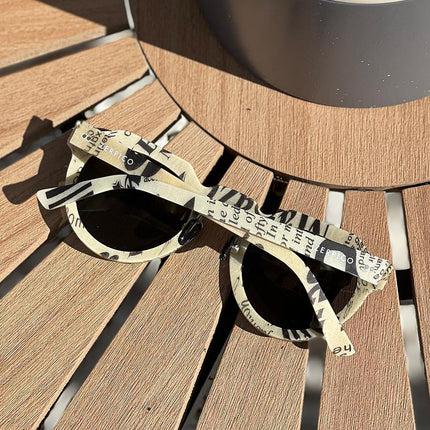 ReVision Round - Eco-Friendly Recyclable Paper Sunglasses