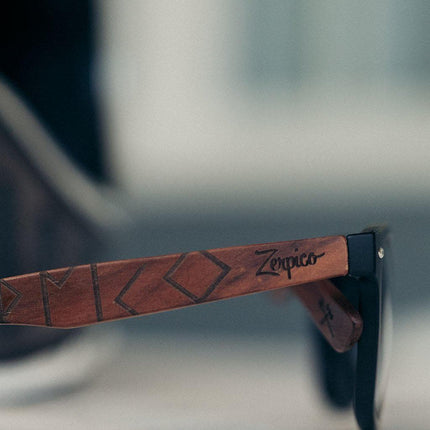 Eyewood | Engraved wooden sunglasses - Viking Runes