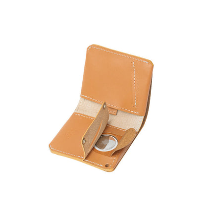 Leather AirTag Billfold Wallet