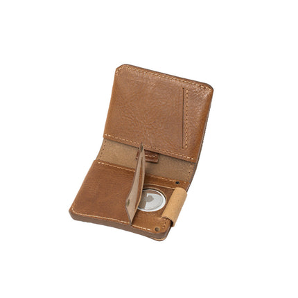 Leather AirTag Billfold Wallet