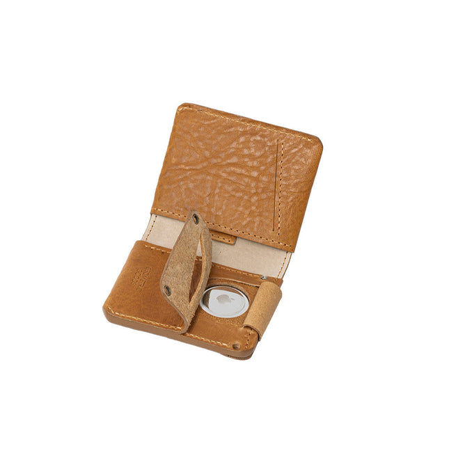 Leather AirTag Billfold Wallet