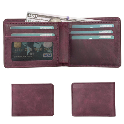 Arvada Handmade Leather Bifold Wallet