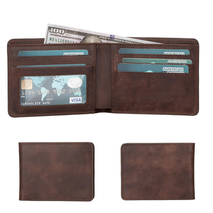 Arvada Handmade Leather Bifold Wallet
