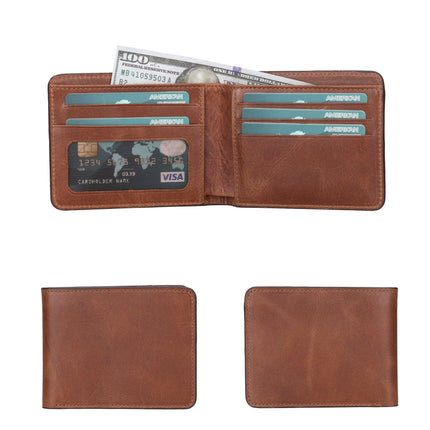 Arvada Handmade Leather Bifold Wallet