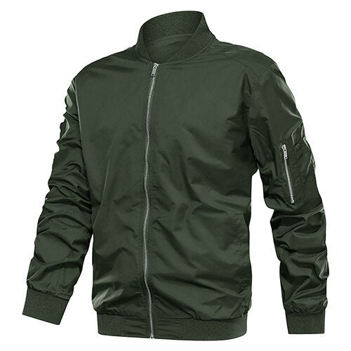 Lightweight Casual Bomber Jacket