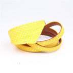 Yellow / Triangle Scarf Collar 1.3X42Cm