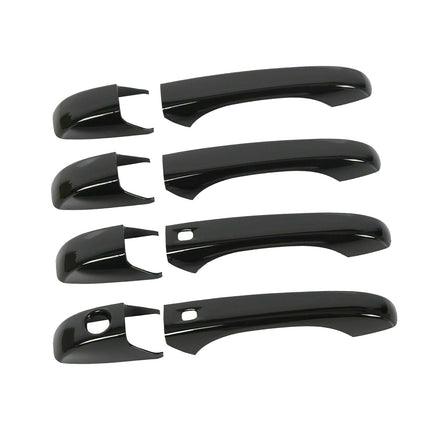8x Exterior Door Handle Covers Trim Suitable For Jeep Grand Cherokee / Chrysler