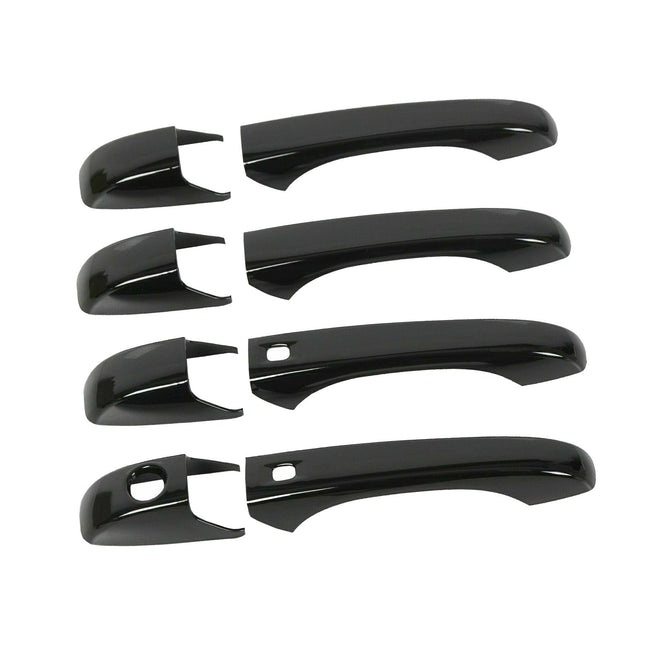 8x Exterior Door Handle Covers Trim Suitable For Jeep Grand Cherokee / Chrysler