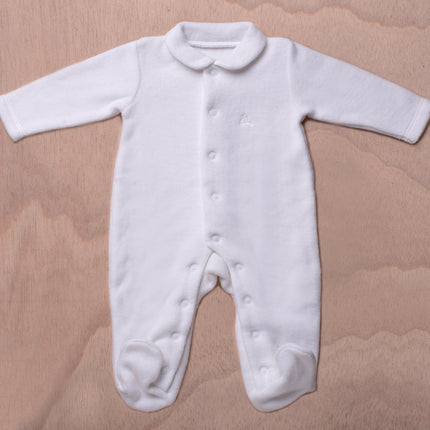 Soft Long-Sleeve Baby Sleepsuit
