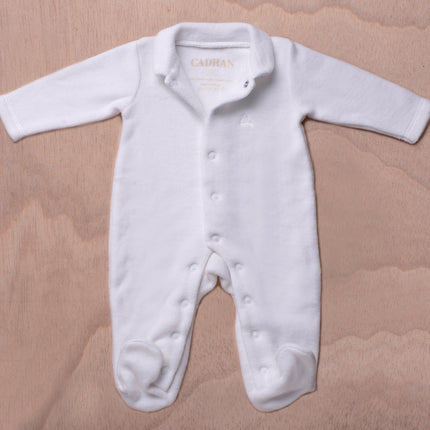 Soft Long-Sleeve Baby Sleepsuit