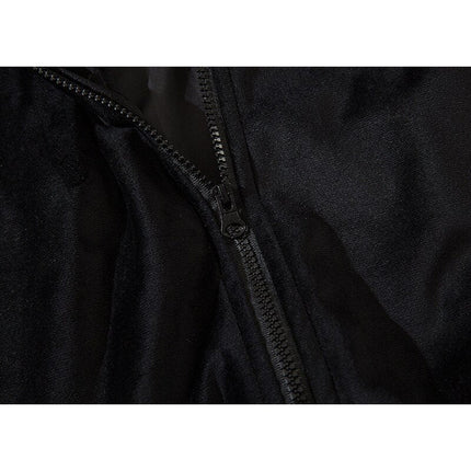 Heart Patchwork Bomber Jacket