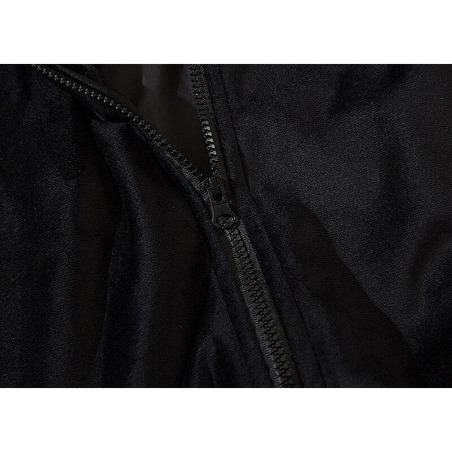 Heart Patchwork Bomber Jacket