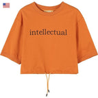 Crop Top Orange / M / United States