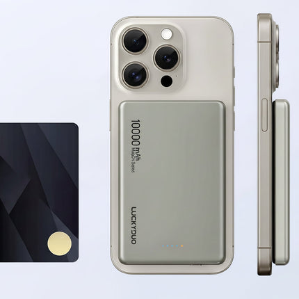 NNETM Ultra-Slim 5000mAh Magnetic Power Bank – 20W PD Fast Charging Wireless Portable Charger