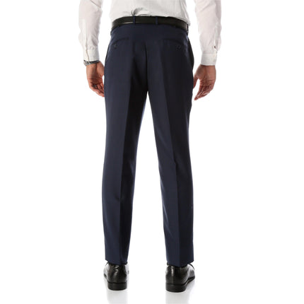 Ben Blue Wool Blend Modern Fit Traveler Pants