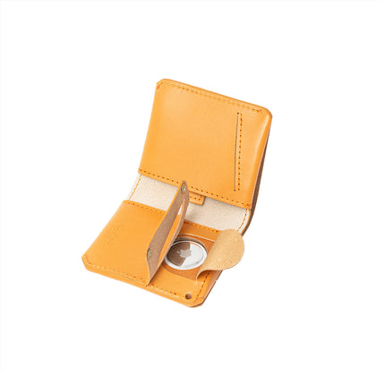 Leather AirTag Billfold Wallet