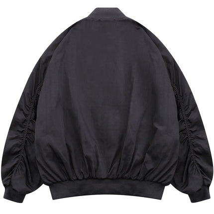 Punk Patch Bomber Cargo Jacket