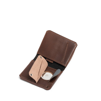 Leather AirTag Billfold Wallet