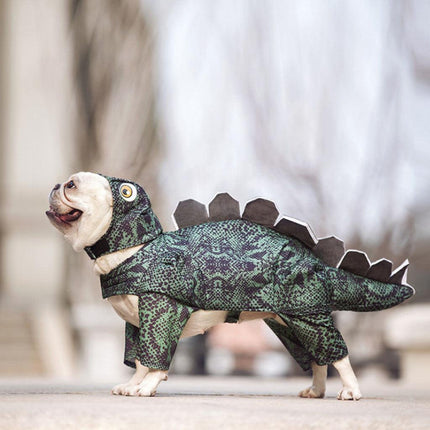 Bunnylicious Dino Dress: Adorable Pet Dinosaur Clothes For Fashionable Females