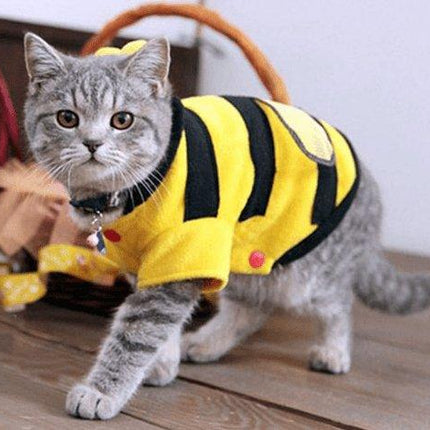 Buzzing Bee Pet Apparel: Soft Fleece Clothes For Dogs And Cats