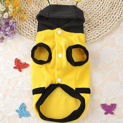 Buzzing Bee Pet Apparel: Soft Fleece Clothes For Dogs And Cats