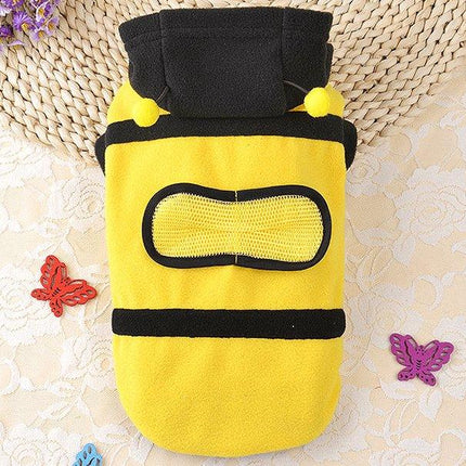 Buzzing Bee Pet Apparel: Soft Fleece Clothes For Dogs And Cats