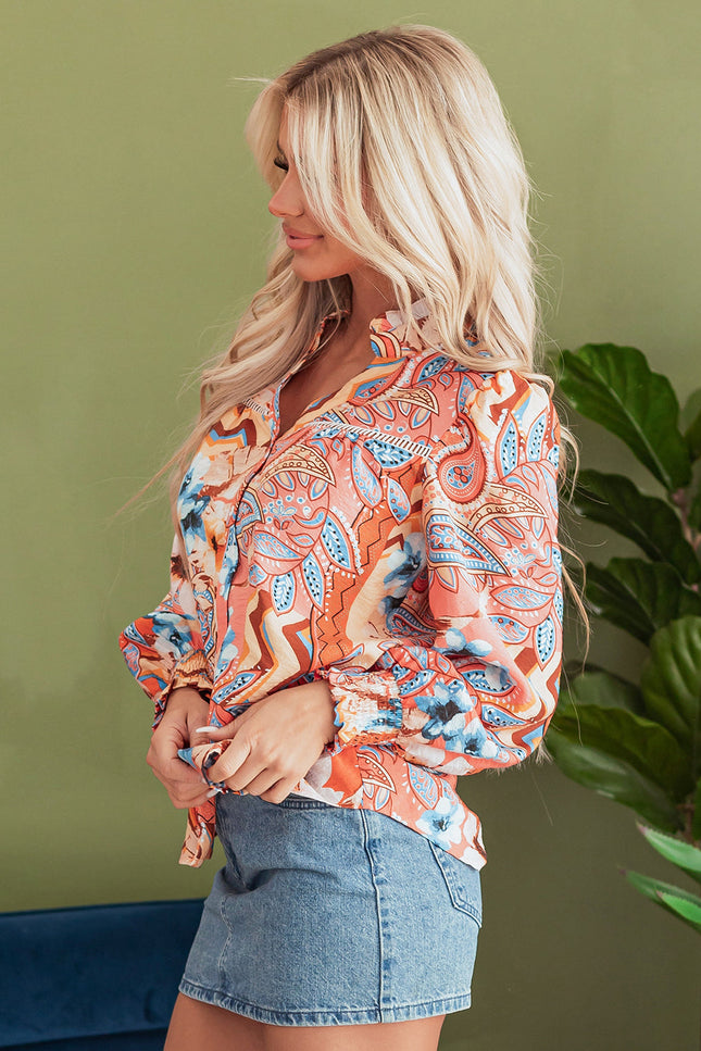 Leighton Floral Loose Fit Shirt