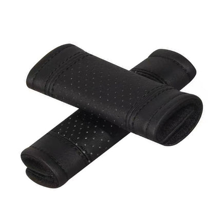 2pcs Universal Car Accessories Faux Leather Door Handle Cover Soft Car Handle