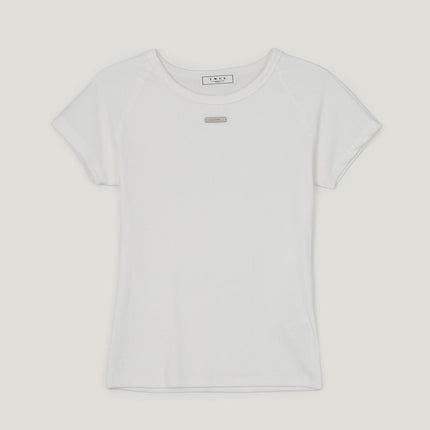 [TWEE] Nowell Panel Stitch Short-Sleeve T-Shirt