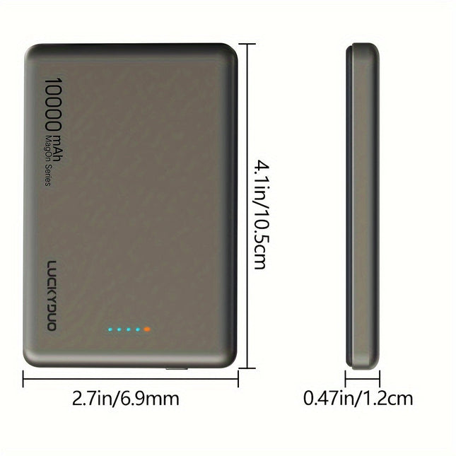 NNETM 10000mAh Magnetic Wireless Power Bank