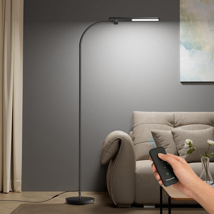 Remote Dimmable LED Floor Lamp Full Spectrum Lighting