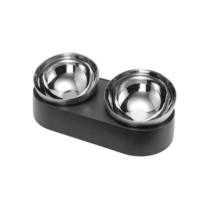 Stylish Stainless Steel Pet Feeder