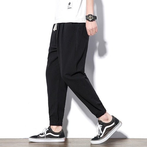 Men’s Streetwear Harem Jogger Pants