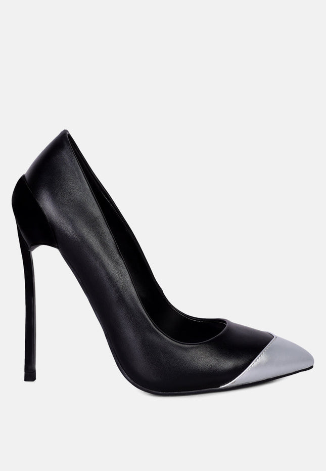 Cidra Silver Stiletto Heels