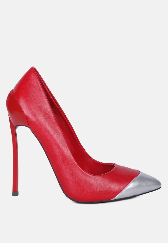 Cidra Silver Stiletto Heels