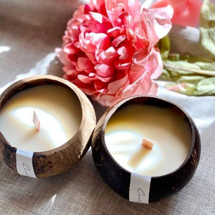 Coconut Shell Candle | Sustainable Home Decor