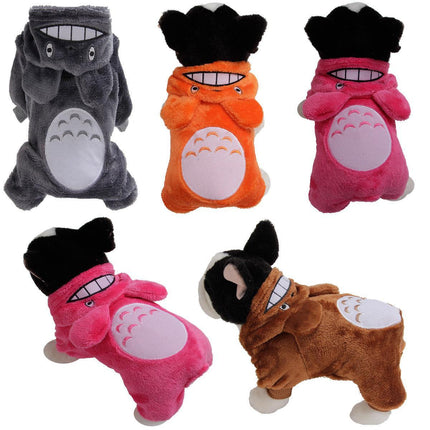 Cozy Canine Couture: Stylish Pet Dog Turned Clothes In Vibrant Hues