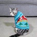 Christmas Tree Deer Sky Blue / Xs