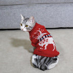 Scarf Deer Red / Xs